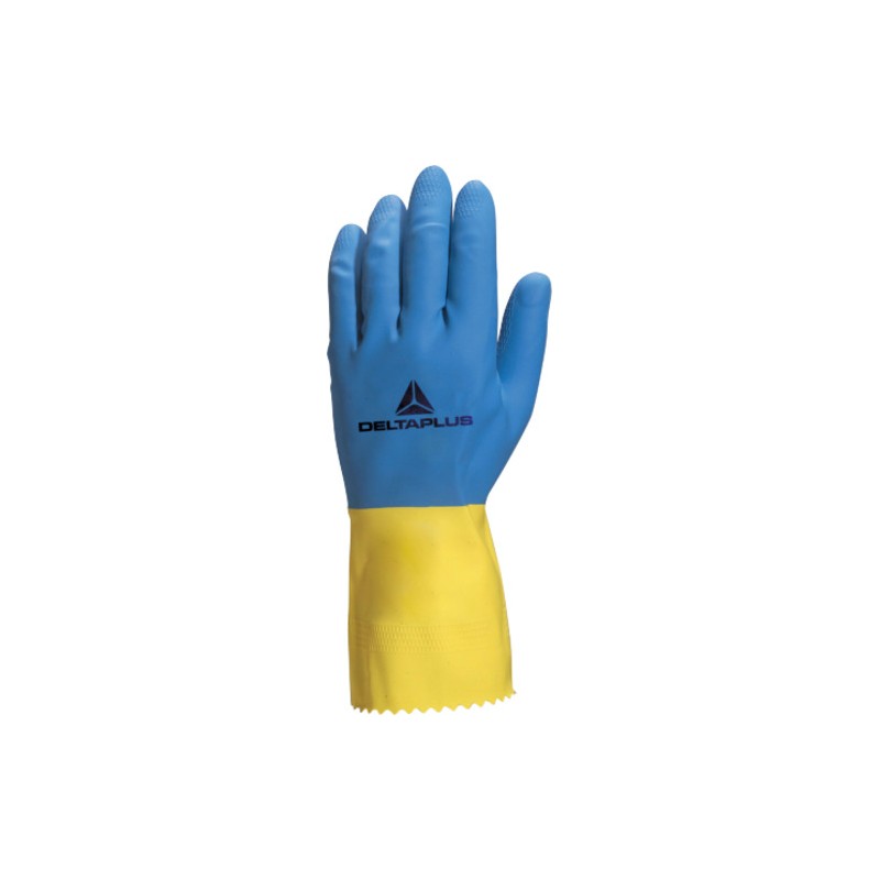 GANT DUOCOLOR LATEX BLEU TAILLE 9/10