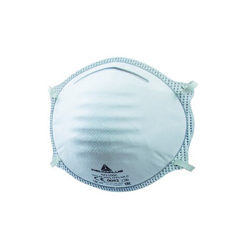 20 DEMI-MASQUES MOULES FFP1